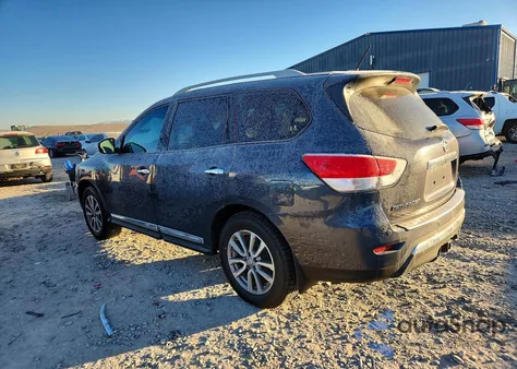 2014 Nissan Pathfinder S from USA, damaged, VIN 5N1AR2MMXEC685290